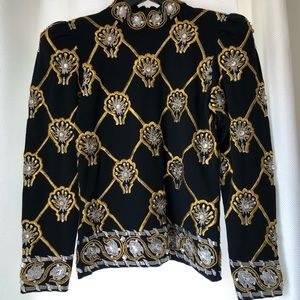 Beautiful embellished top